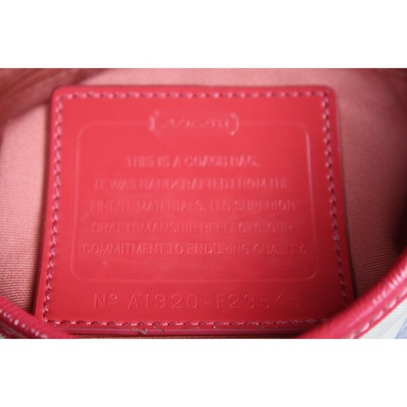 Coach Multi-Color Signature Scribble Crossbody Purse - Picture 7 of 7